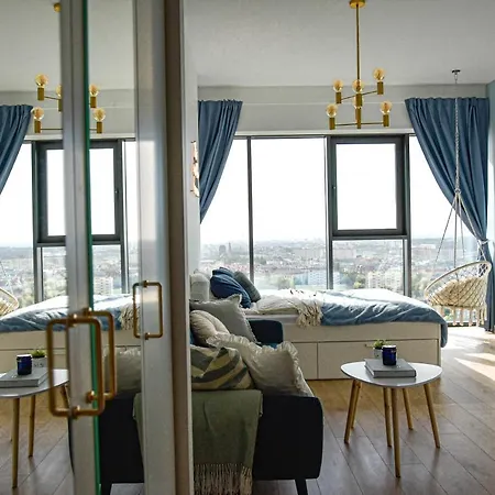 Apartament Heaven Hanza Tower 17Th Floor Szczecin Zewnętrze zdjęcie