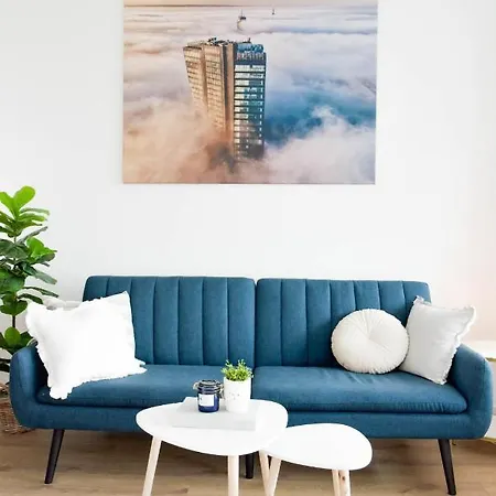 Apartament Heaven Hanza Tower 17Th Floor Szczecin Zewnętrze zdjęcie